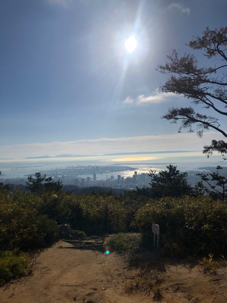 菊水山山頂からの景色