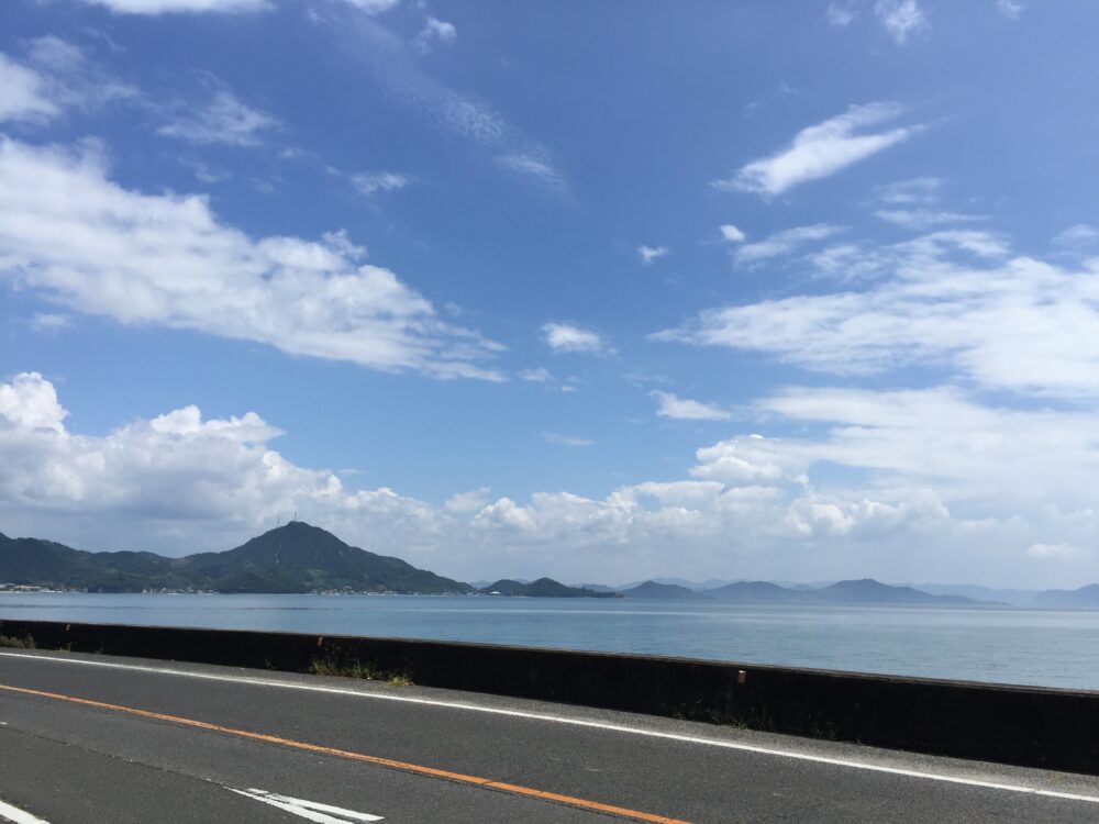 因島の景色