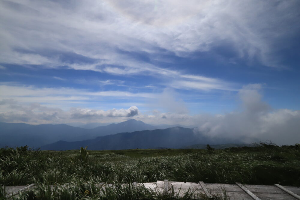 平ヶ岳山頂からの景色